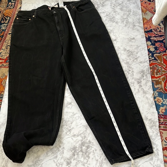 LEVI’S Men’s Comfort Fit Black Jeans W46 L30 - Picture 7 of 14